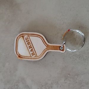 Barbie Pickleball Paddle Keychain